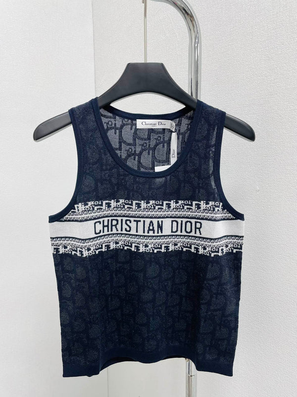 CD Mesh Tank Top
