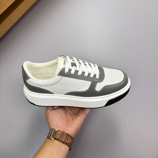 GG SNEAKER WHITE GREY NAPPA LEATHER 194551