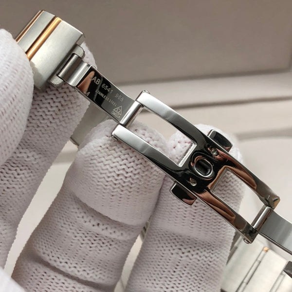 CONSTELLATION 27MM QUARTZ ROSE GOLD BEZEL MOTHER OF PEARL DIAL