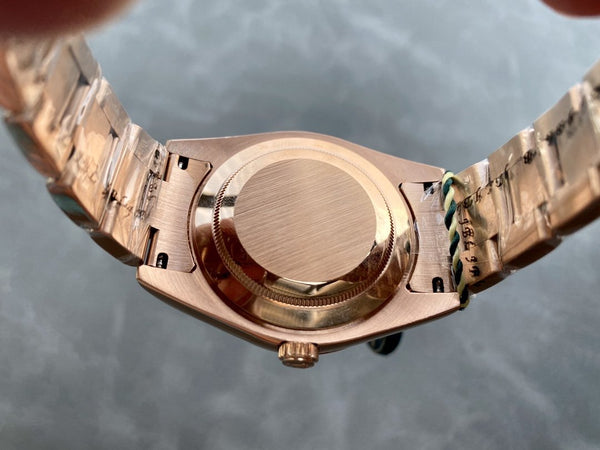 SKY-DWELLER 42 QUADRANTE MARRONE ORO ROSA