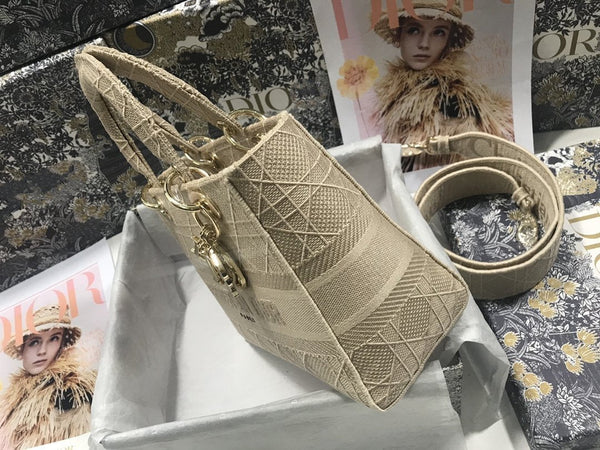 RICAMO CANNAGE BEIGE MEDIO LADY D-LITE