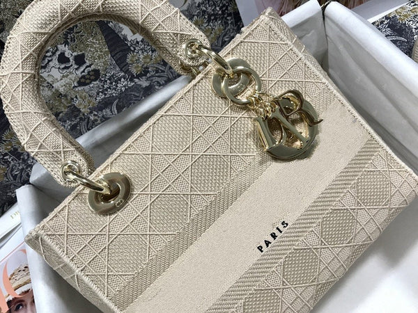 RICAMO CANNAGE BEIGE MEDIO LADY D-LITE