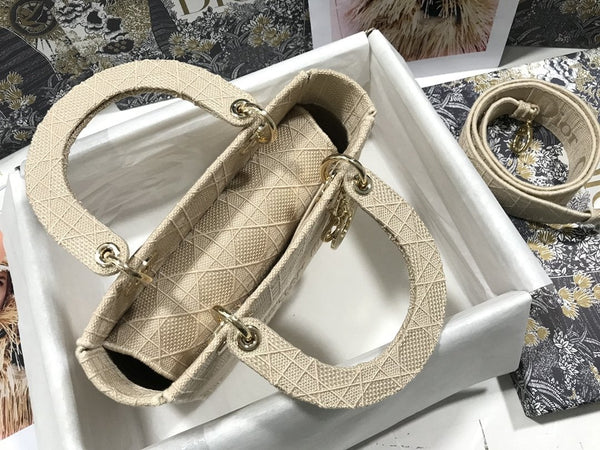 RICAMO CANNAGE BEIGE MEDIO LADY D-LITE