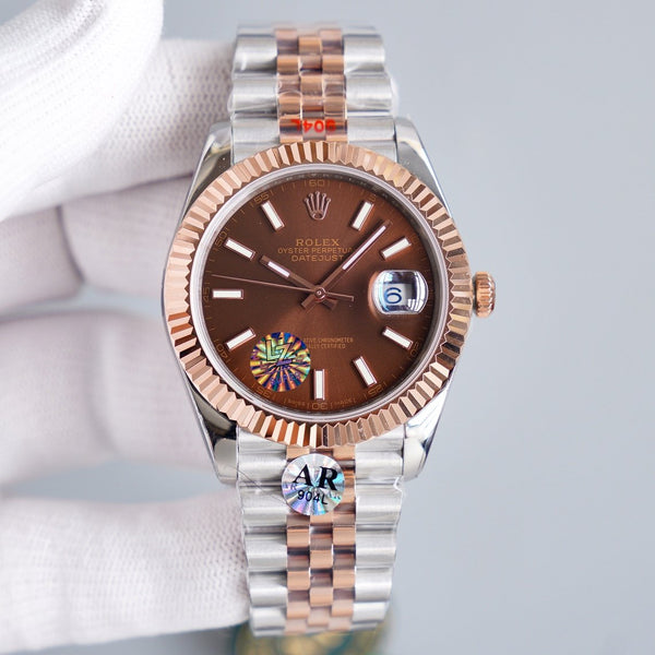 DATEJUST 41MM TWO-TONE ROSE GOLD JUBILEE BRACELET