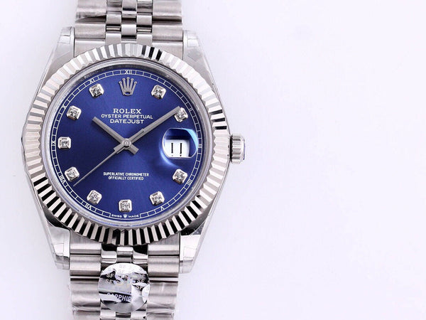 DATEJUST 41MM STAINLESS STEEL BLUE DIAL