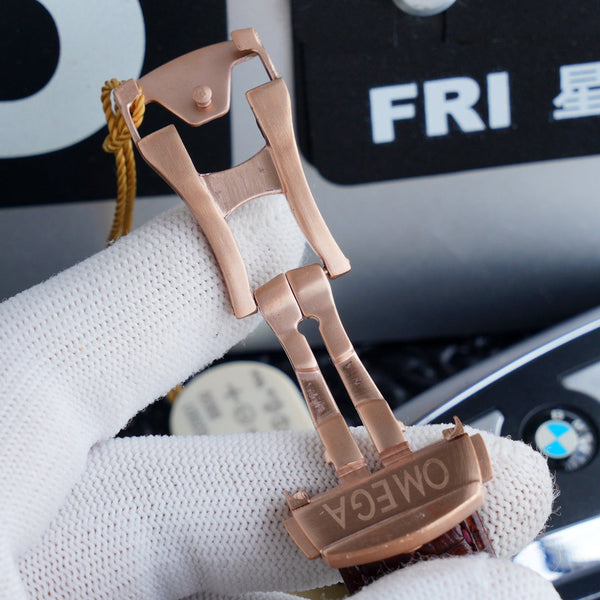 SEAMASTER AQUA TERRA 150M CO-AXIAL GMT LEATHER STRAP