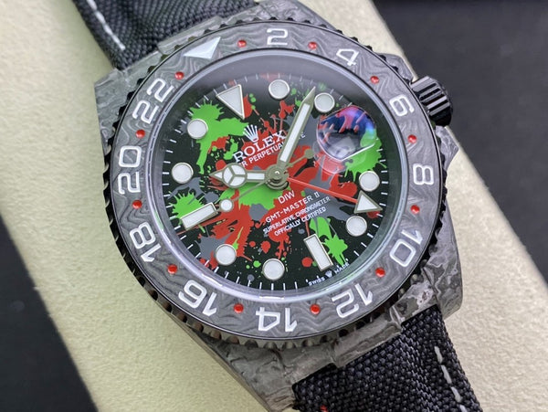GMT - MASTER II CARBON MULTI COLOR DIAL