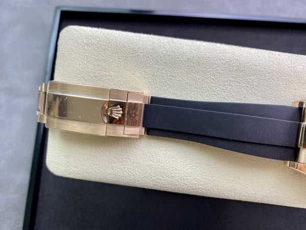 DAYTONA ROSE ROSE GOLD 40MM CERAMIC DIAMOND NUMERALS