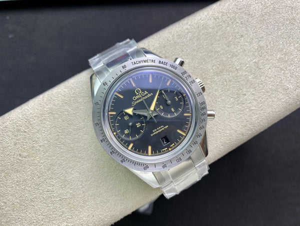 SPEED MASTER 57 BROAD ARROW STEEL BLACK DIAL