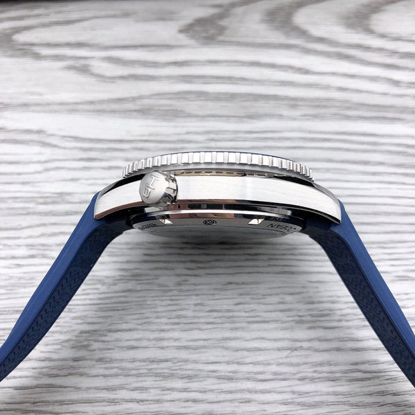 SEAMASTER PROFESSIONAL PLANET OCEAN 600M STEEL CASE BLUE DIAL