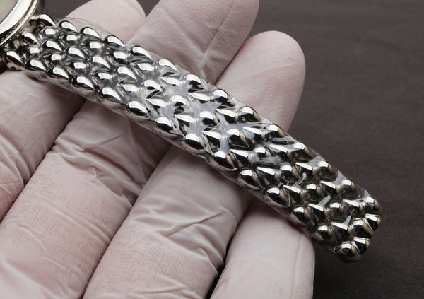 DEVILLE PRESTIGE 32MM STEEL DIAMOND BEZEL MOP DIAL