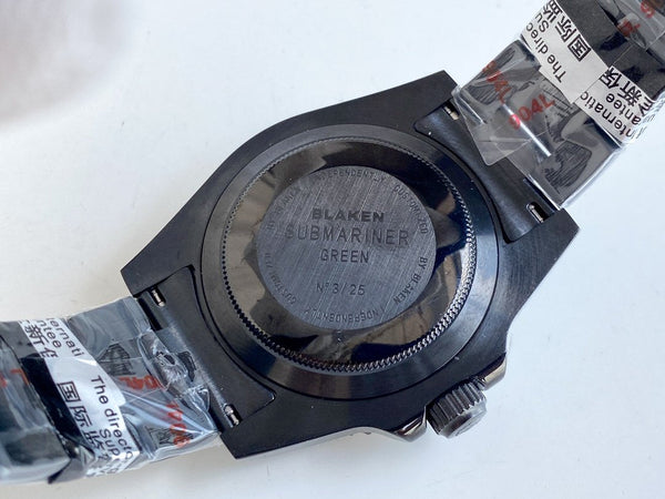 SUBMARINER DATE 40 CUSTOM RAINBOW BLACK BLUE LIMITED EDITION