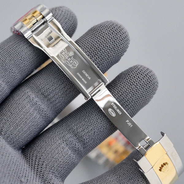 DATEJUST 41MM TWO-TONE GREY DIAL JUBILEE BRACELET