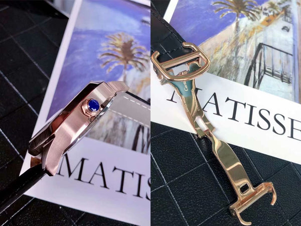 DRIVE DE CARTIE ROSE GOLD CASE SKELETON 43MM