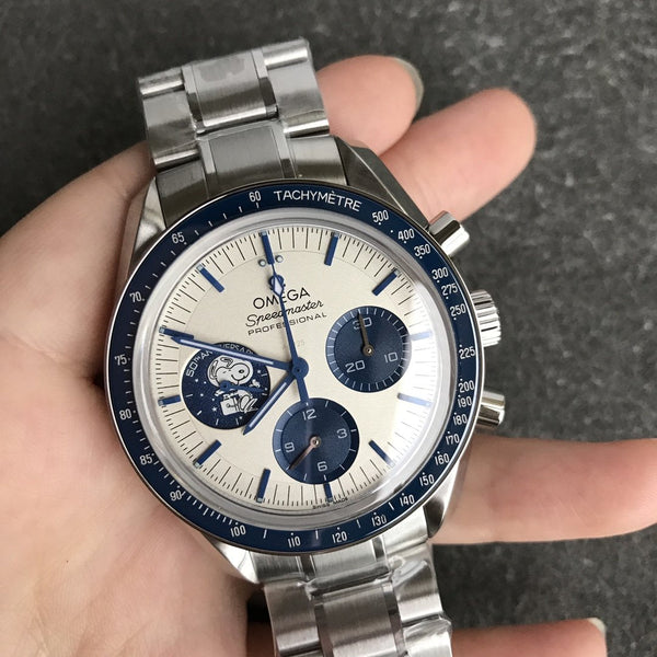 SPEEDMASTER SILVER SNOOPY STAINLESS STEEL