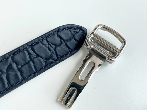 TANK SOLO QUARTZ DIAMOND BEZEL CROCODILE SKIN