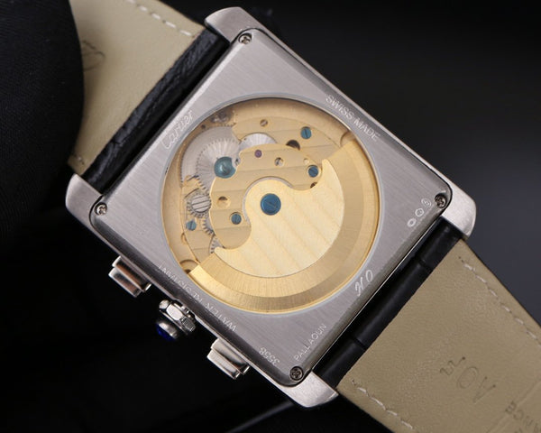 TANK MC ANNUAL CALENDAR MOONPHASE TOURBILLON