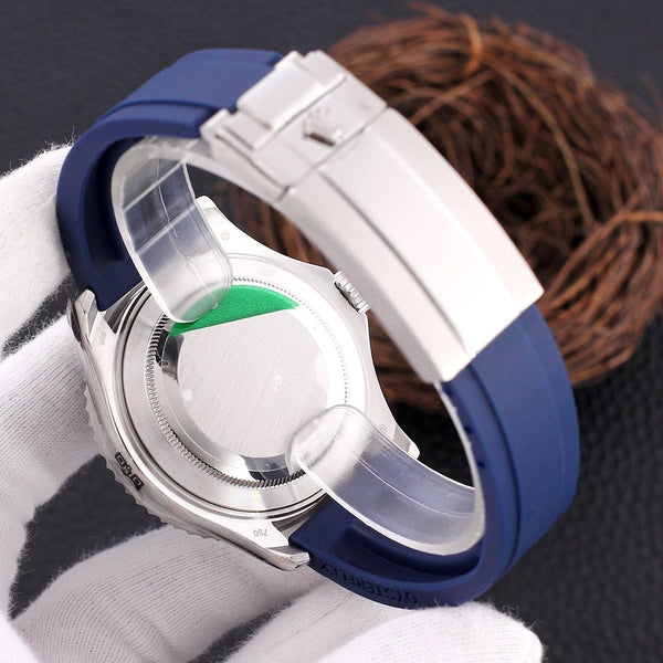 YACHT-MASTER STEEL CASE RUBBER STRAP