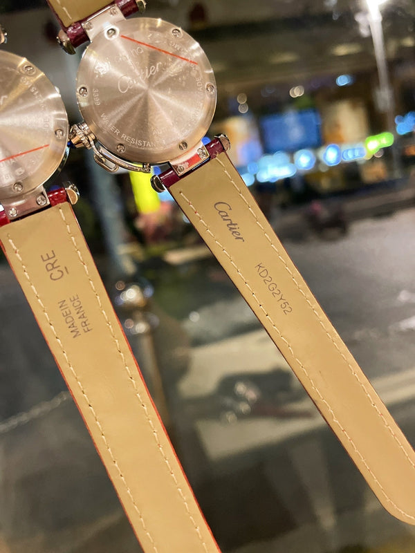 PASHA DE CARTIER 35MM QUARTZ PINK DIAL