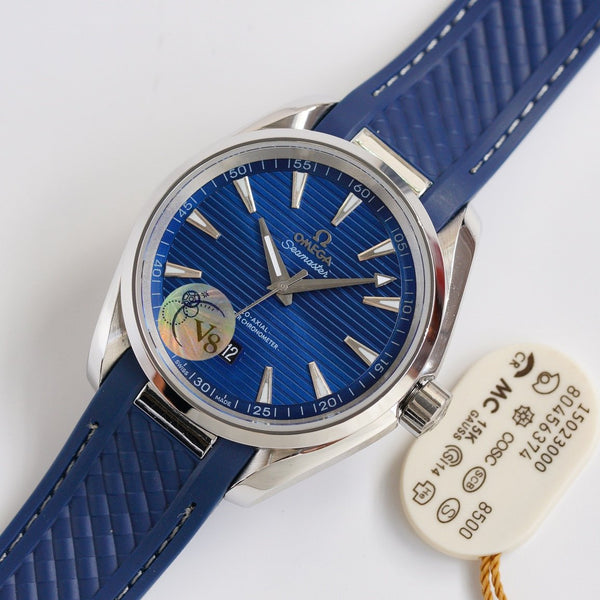 SEAMASTER AQUA TERRA 41MM CASSA IN ACCIAIO CINTURINO IN GOMMA