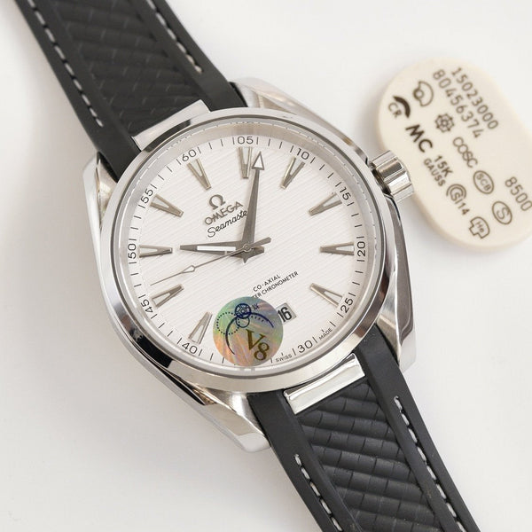 SEAMASTER AQUA TERRA 41MM CASSA IN ACCIAIO CINTURINO IN GOMMA