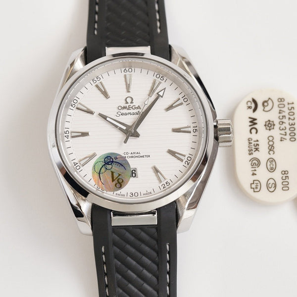 SEAMASTER AQUA TERRA 41MM CASSA IN ACCIAIO CINTURINO IN GOMMA