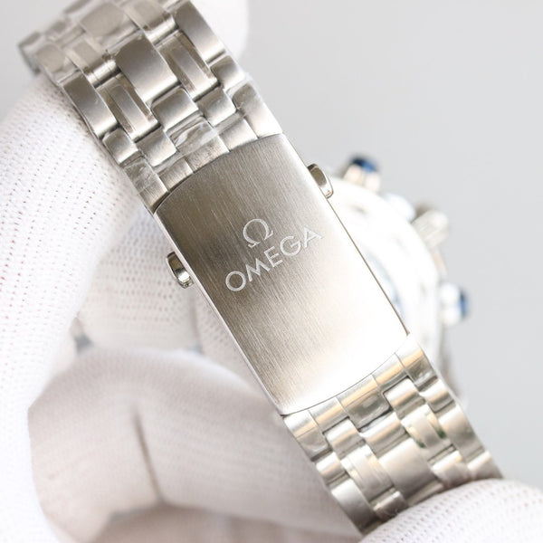 SEAMASTER DIVER 300M CHRONOGRAPH BLUE CERAMIC GREY DIAL