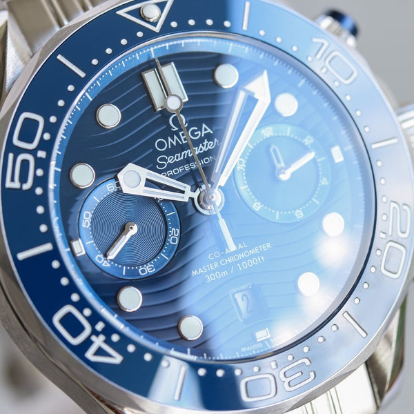 SEAMASTER DIVER 300M CHRONOGRAPH BLUE CERAMIC
