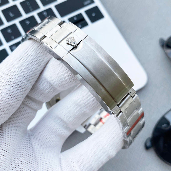 SUBMARINER DATE 40MM CUSTOM PURPLE BEZEL BLACK DIAL