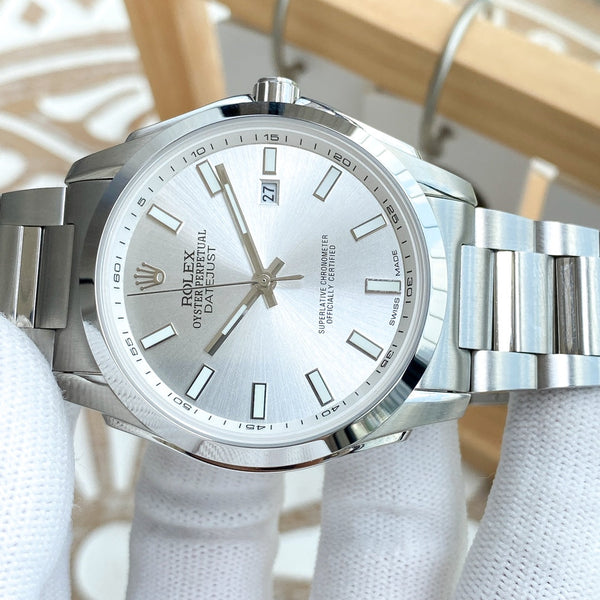 DATEJUST 40MM SMOOTH BEZEL STEEL CASE