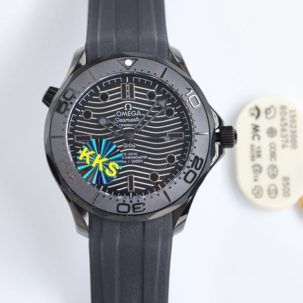 SEAMASTER DIVER 300M CO-AXIAL 42MM TUTTO NERO