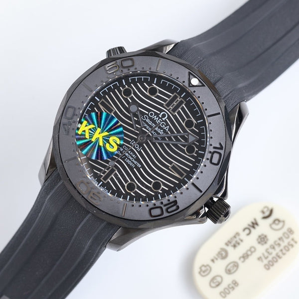 SEAMASTER DIVER 300M CO-AXIAL 42MM TUTTO NERO