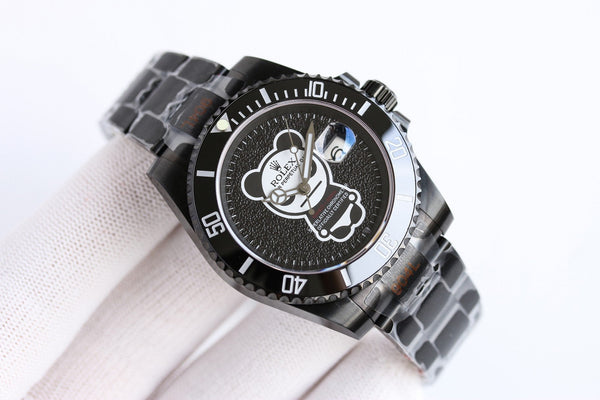 SUBMARINER DATE 40MM CUSTOM BLACK BEZEL