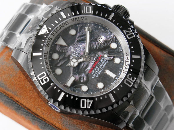 SEA-DWELLER DEEPSEA 44MM BLACK CUSTOM BUFFALO DIAL
