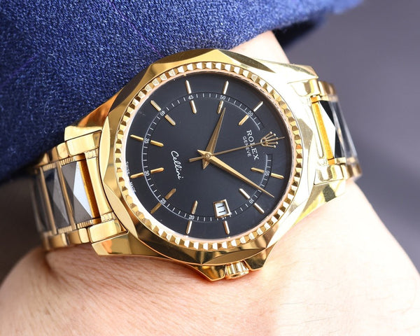 CELLINI DATE 42MM GOLD CASE