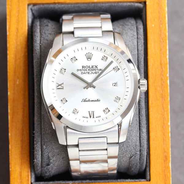 DATEJUST 41MM LUNETTA LISCIA NUMERI DI DIAMANTI