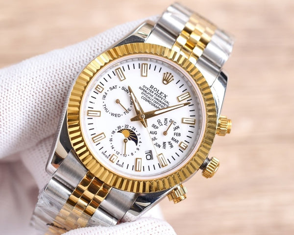 DATEJUST 41MM GOLD CASE CHRONOGRAPH