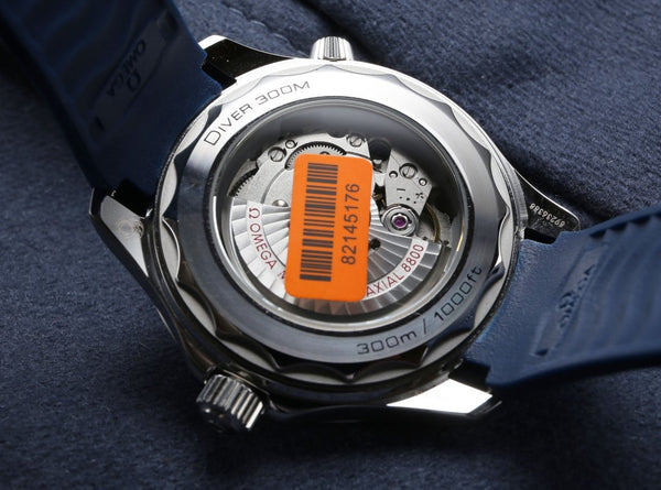 SEAMASTER DIVER 300M BLUE CERAMIC RUBBER