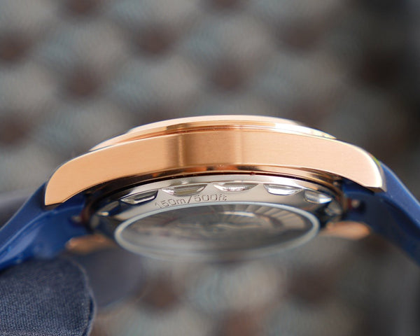 SEAMASTER AQUA TERRA 150M GOLD CASE BLUE DIAL