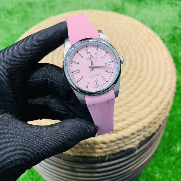 OYSTER PERPETUAL 41MM RUBBER STRAP