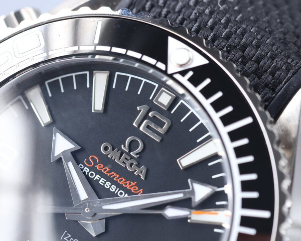 SEMASTER PLANET OCEAN 600M BLACK CERAMIC TEXTILE