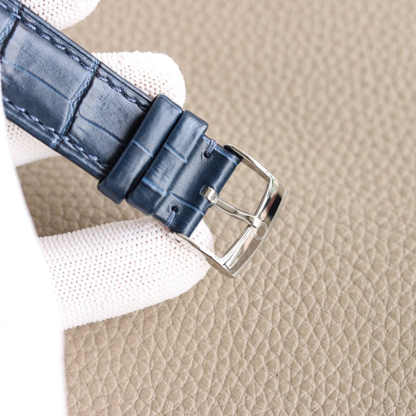 DE VILLE PRESTIGE 39.5 SILVER BLUE DIAL