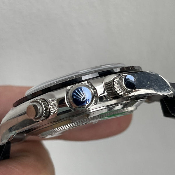 DAYTONA CASSA IN ACCIAIO NUMERI IN CERAMICA E DIAMANTI