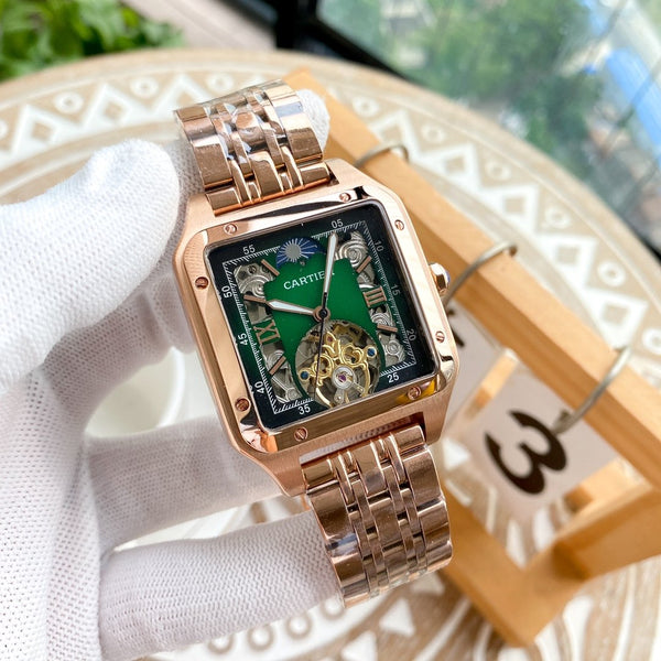 SANTOS 42 CASSA IN ORO QUADRANTE SCHELETRICO