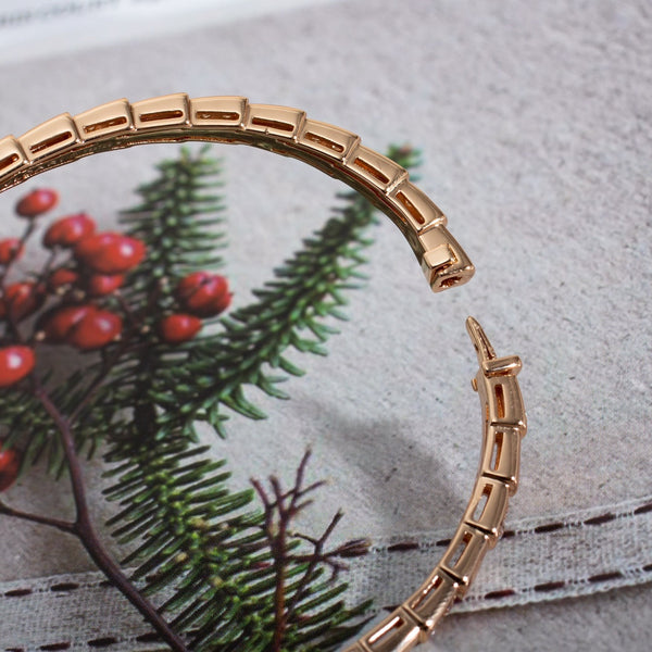 BRACCIALE SERPENTI SMALL ORO ROSA DIAMANTI