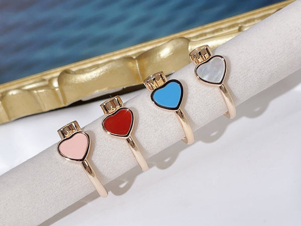 HAPPY HEART RING 1 DIAMOND