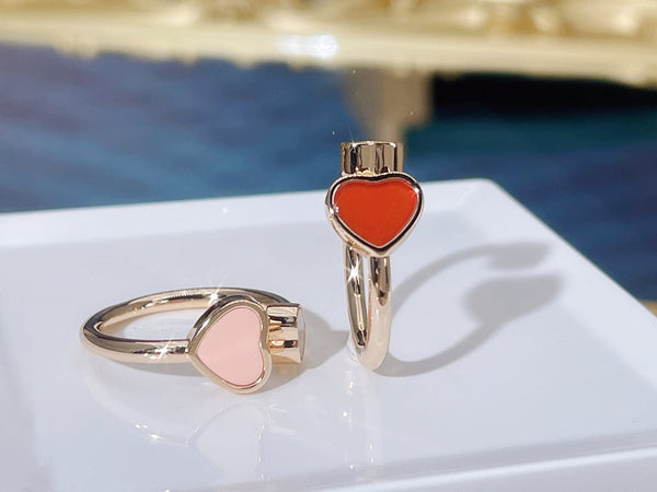 HAPPY HEART RING 1 DIAMOND