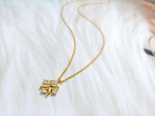 PINWHEEL NECKLACE DIAMOND