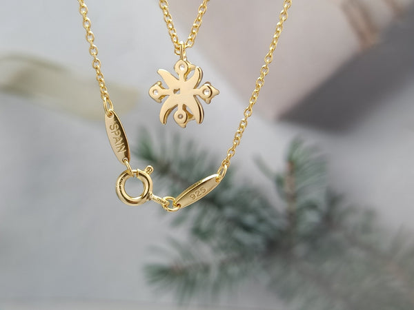 PINWHEEL NECKLACE DIAMOND