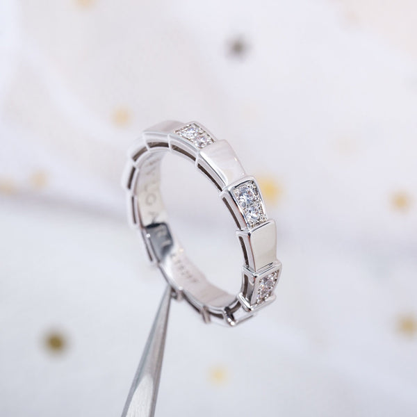 SERPENTI RING SILVER 3MM